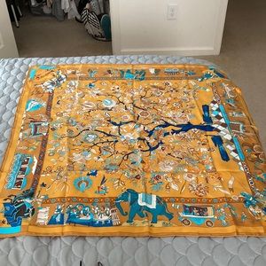 Authentic Hermes scarf